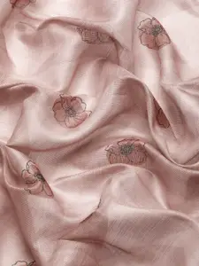 Silk Land Floral Kanjeewaram Zari Silk Digital Print saree