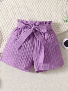 INCLUD Girls Ruffle Top With Shorts