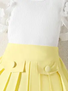 INCLUD Girls Top With Skirt