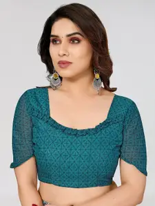 ANAND SAREES Selection Of 2 Ethnic Motifs Printed Poly Georgette Sarees