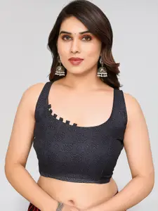 ANAND SAREES Selection Of 2 Abstract Printed Poly Georgette Sarees