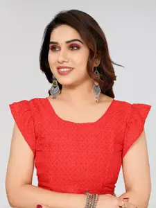 ANAND SAREES Selection Of 2 Ethnic Motifs Printed Poly Georgette Sarees