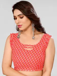 ANAND SAREES Selection of 2 Floral Printed Sarees