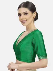Studio Shringaar V-Neck Gotta Patti Saree Blouse