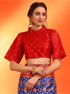 Saree mall Woven Design Zari Pochampally Sarees