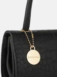 Mast & Harbour Textured Structured Satchel