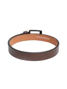 Provogue Men Textured Leather Formal Belt