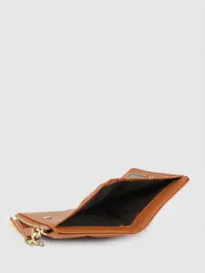 DressBerry Women Geometric Self Design Two Fold Wallet
