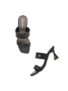 Rocia Open Toe Kitten Heels