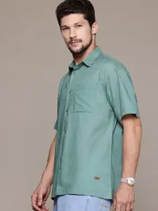 R.Code by The Roadster Life Co. Pure Cotton Casual Shirt