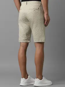 Louis Philippe Sport Men Abstract Printed Slim Fit Shorts