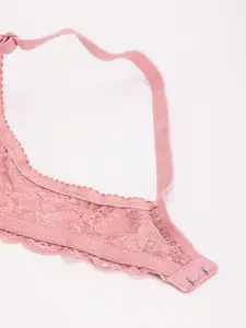 DressBerry Pink Medium Coverage Lightly Padded T-shirt Bra- All Day Comfort