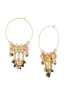 Silvermerc Designs Gold-Plated Classic Chandbalis