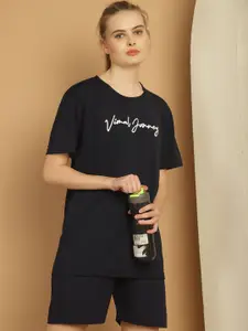 MACK JONNEY Printed T-Shirt & Shorts