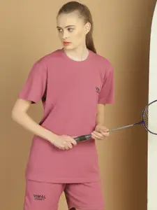 MACK JONNEY Round Neck Sports T-shirt with Shorts