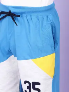 V-Mart Boys Colourblocked Cotton Shorts