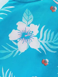 CrayonFlakes Girls Printed Top With Shorts