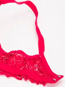 DressBerry Red Medium Coverage Lightly Padded T-shirt Bra- All Day Comfort