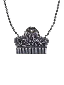 Binnis Wardrobe German Silver Silver-Plated Necklace