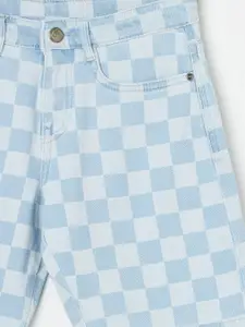 Fame Forever by Lifestyle Boys Mid-Rise Checked Shorts