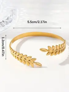 EL REGALO Gold-Plated Cuff Bracelet