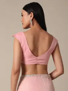 KALKI Fashion Beads and Stones Organza Saree