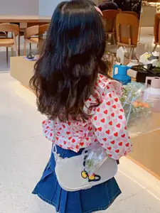 INCLUD Girls Printed High Neck Top with Skirt