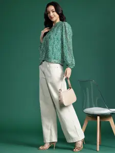 DressBerry Opaque Printed Casual Shirt