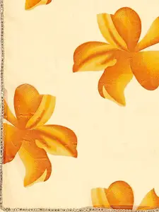 KALINI Floral Printed Semi-Stitched Lehenga & Unstitched Blouse With Dupatta