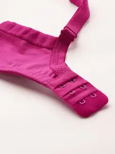 DressBerry Purple Full Coverage Lightly Padded Everyday Bra With All Day Comfort