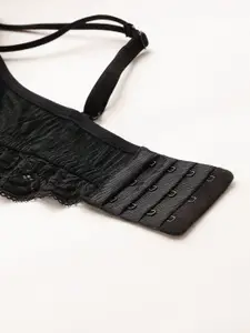 DressBerry Black Full Coverage Lightly Padded Everyday Bra with All Day Comfort