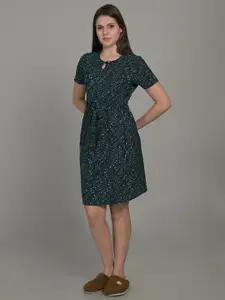 MAYSIXTY Floral Printed Nightdress