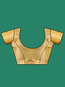 Sangria Yellow Ethnic Motifs Woven Design Zari Saree