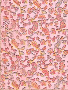 KALINI Floral Printed Semi-Stitched Lehenga & Unstitched Blouse With Dupatta