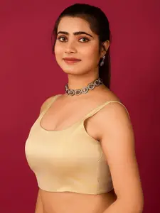 flaher Satin Readymade Saree Blouse