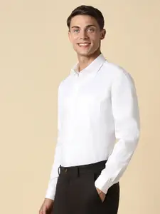 Allen Solly Spread Collar Long Sleeves Slim Fit Cotton Formal Shirt