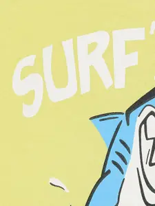 max Boys Graphic Printed Round Neck Pure Cotton T-shirt