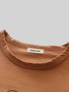 INCLUD Boys Printed T-shirt & Shorts Clothing Set