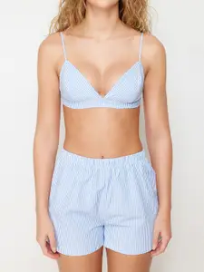 Trendyol Striped Night Suit