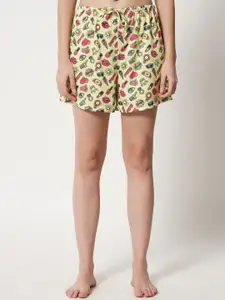 FFLIRTYGO Typography Printed Night suit