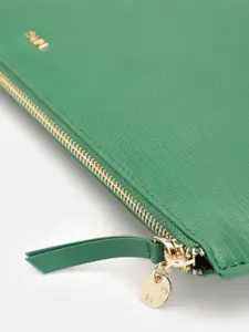 MANGO Women Snakeskin Textured Laptop Case