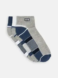 Ajile by Pantaloons Men Pack Of 3 Patterned Ankle Length Socks