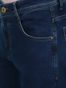 V-Mart Men Slim Fit Mid-Rise Clean Look Cotton Jeans