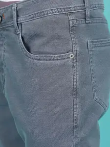 V-Mart Men Slim Fit Mid-Rise Clean Look Cotton Jeans