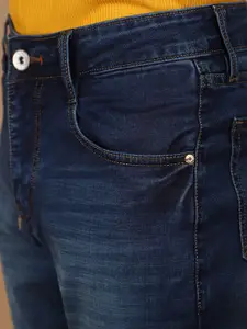 V-Mart Men Slim Fit Mid-Rise Clean Look Cotton Jeans