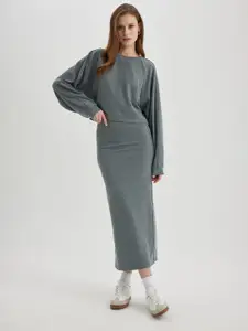 DeFacto Self Design Raglan Sleeves T-shirt