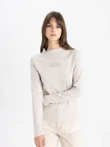 DeFacto Round Neck Long Sleeves Top