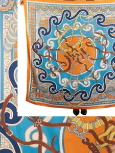 The Tie Hub Women Printed Scarf