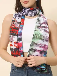 Trend Arrest Women Printed Scarf Pack Of 2