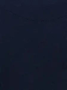 Forca by Lifestyle Round Neck Drop-Shoulder Sleeves Cotton Oversized T-shirt